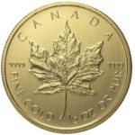 1/2 oz Canadian Gold Maple Leaf (Random Year, BU)