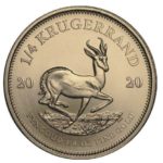 2020 1/4 oz South African Gold Krugerrand Coin (BU)