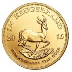 1/4 oz South African Gold Krugerrand Coin (Random Year, BU)