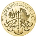 2020  1/2 oz Austrian Gold Philharmonics Coin BU