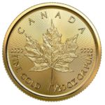 2020 1/10 oz Canadian Gold Maple Leaf Coin (BU)